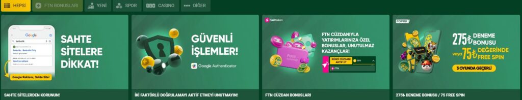 betkolik bonusları